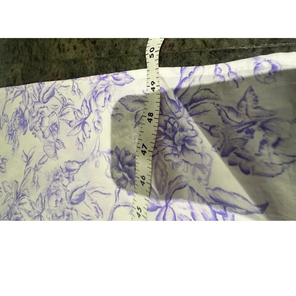 Eileen West Nightgown M NWT 100% Cotton Lavender Floral Lace Trim Ballet Gown - Picture 15 of 15